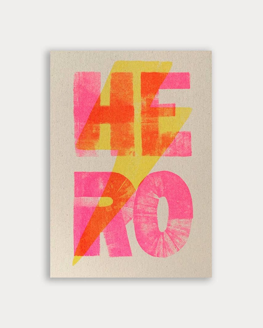 Postkarte / Hero