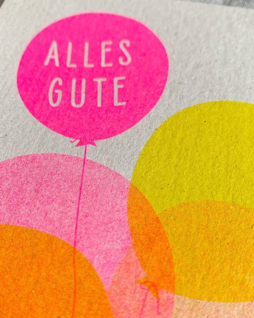 Postkarte / Alles Gute