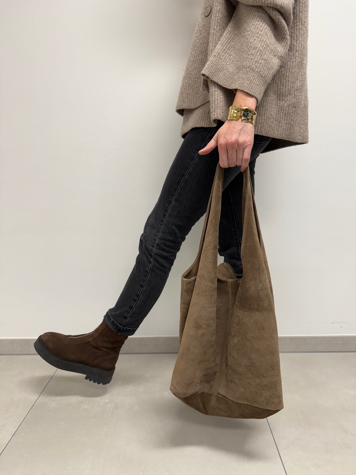 Trend Beutel ARIA aus Veloursleder