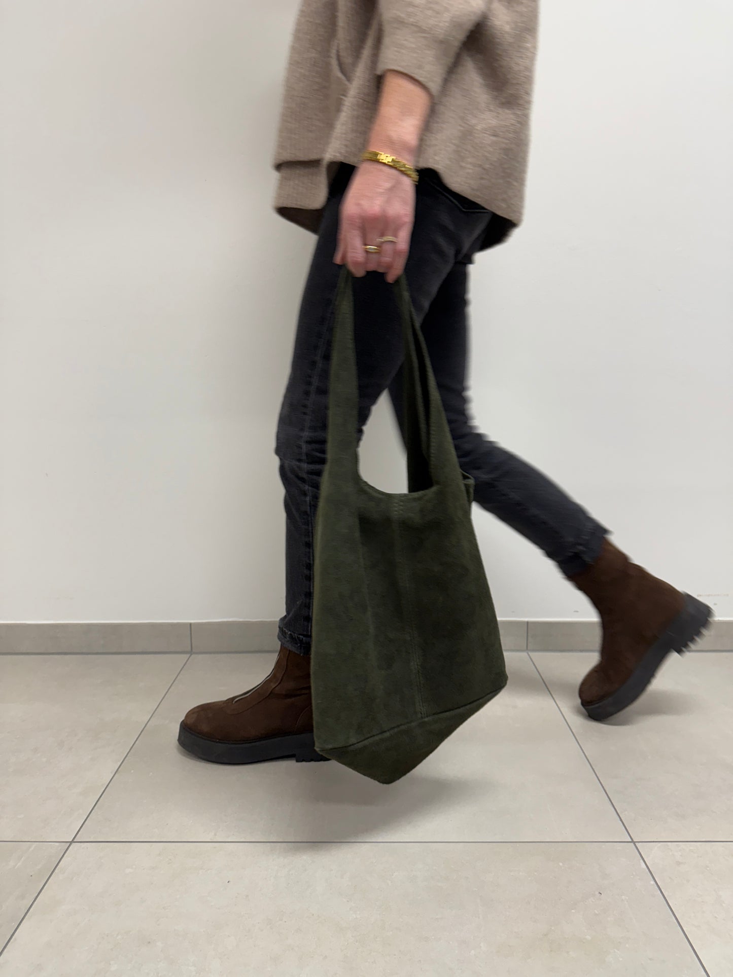Trend Beutel ARIA aus Veloursleder