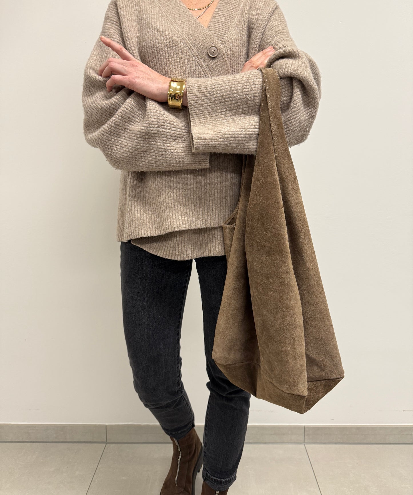 Trend Beutel ARIA aus Veloursleder